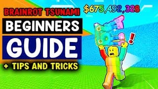 Complete Beginners Guide — Escape Tsunami For Brainrots Tutorial